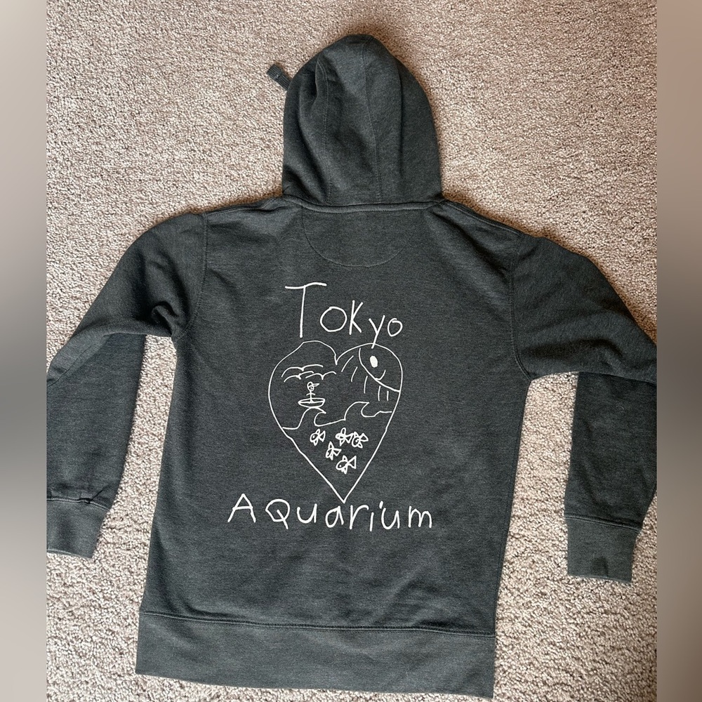 Gray Tokyo Aquarium Hoodie